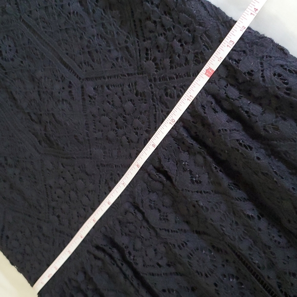 H&M black lace dress, Size 4 - Picture 9 of 10